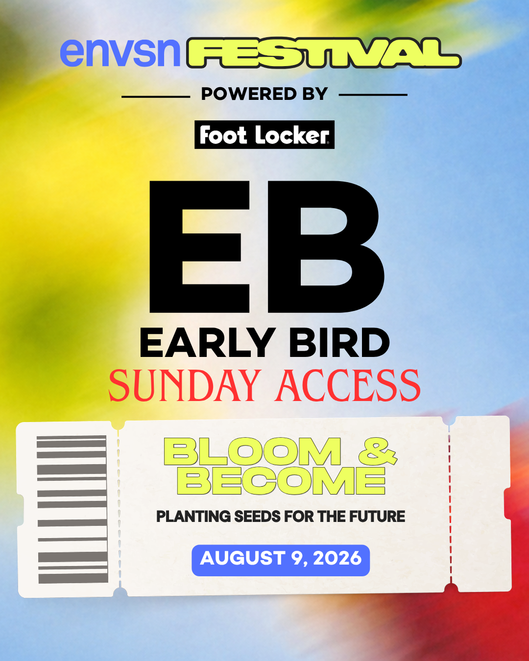 Early Bird Sunday Pass | Day 2 Access